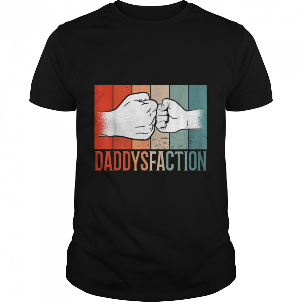 Mens Fathers Day Vintage - Dad Daughter Son Family Daddy T-Shirt B0B1BD34P3