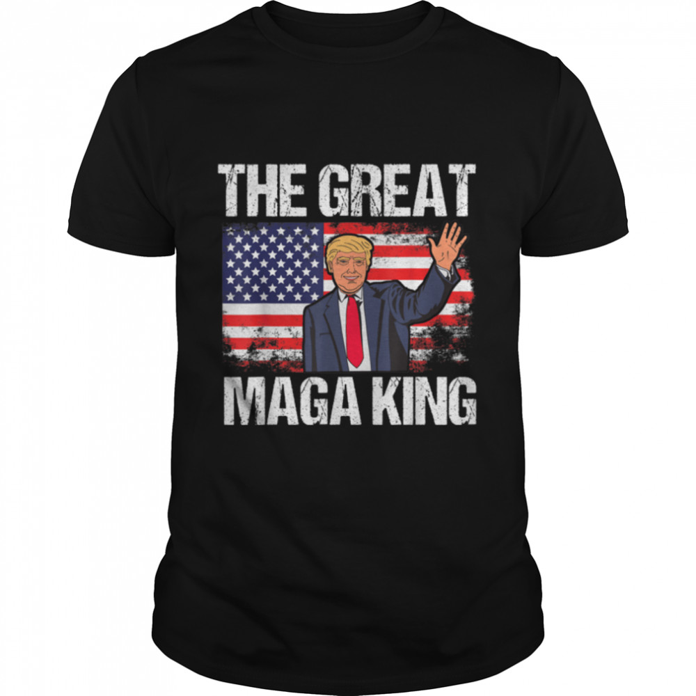 The Great Maga King  The Return Of The Ultra Maga Trump T- B0B1F41TM1 Classic Men's T-shirt