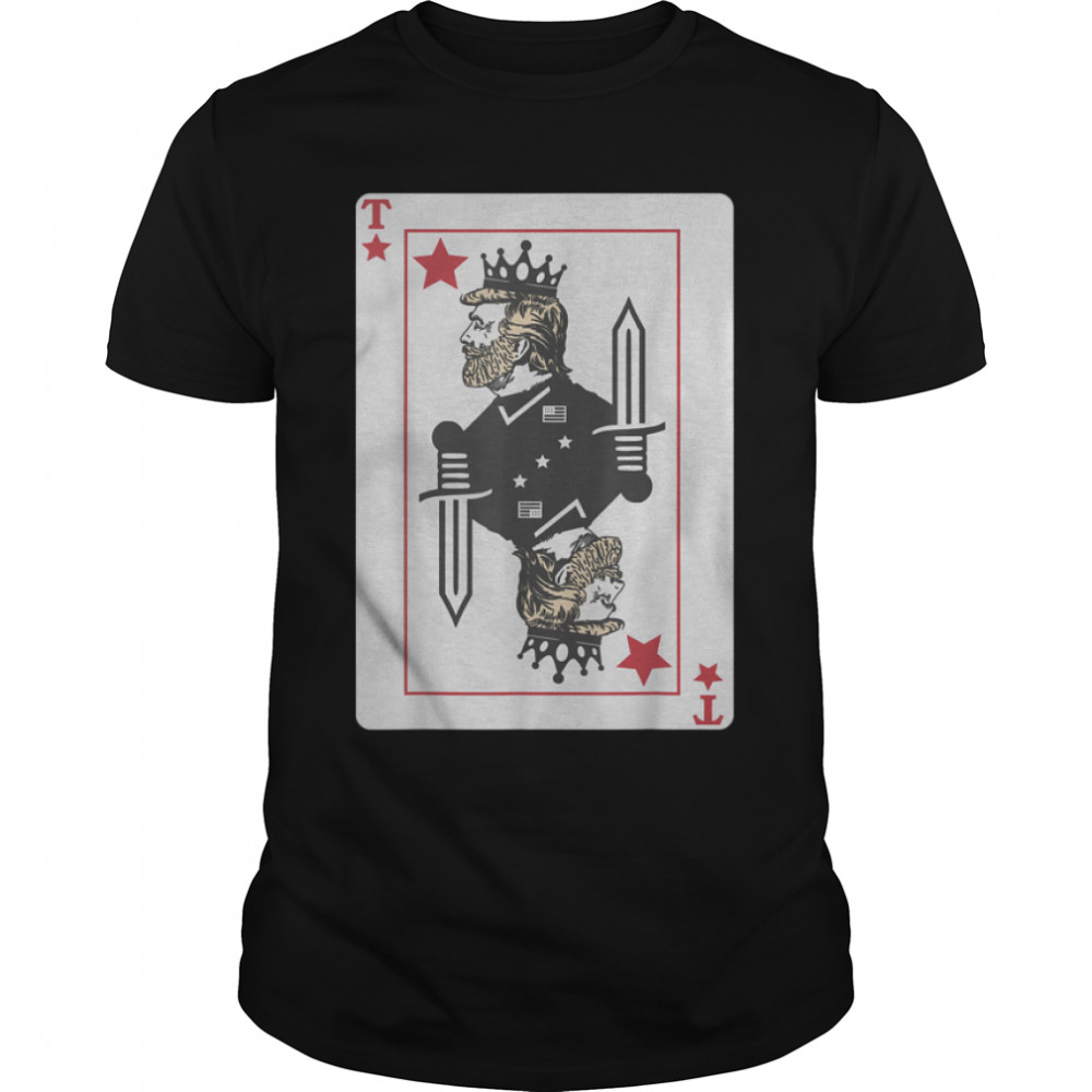 The great maga king card - Trump supporter T-Shirt B0B1F59YLV