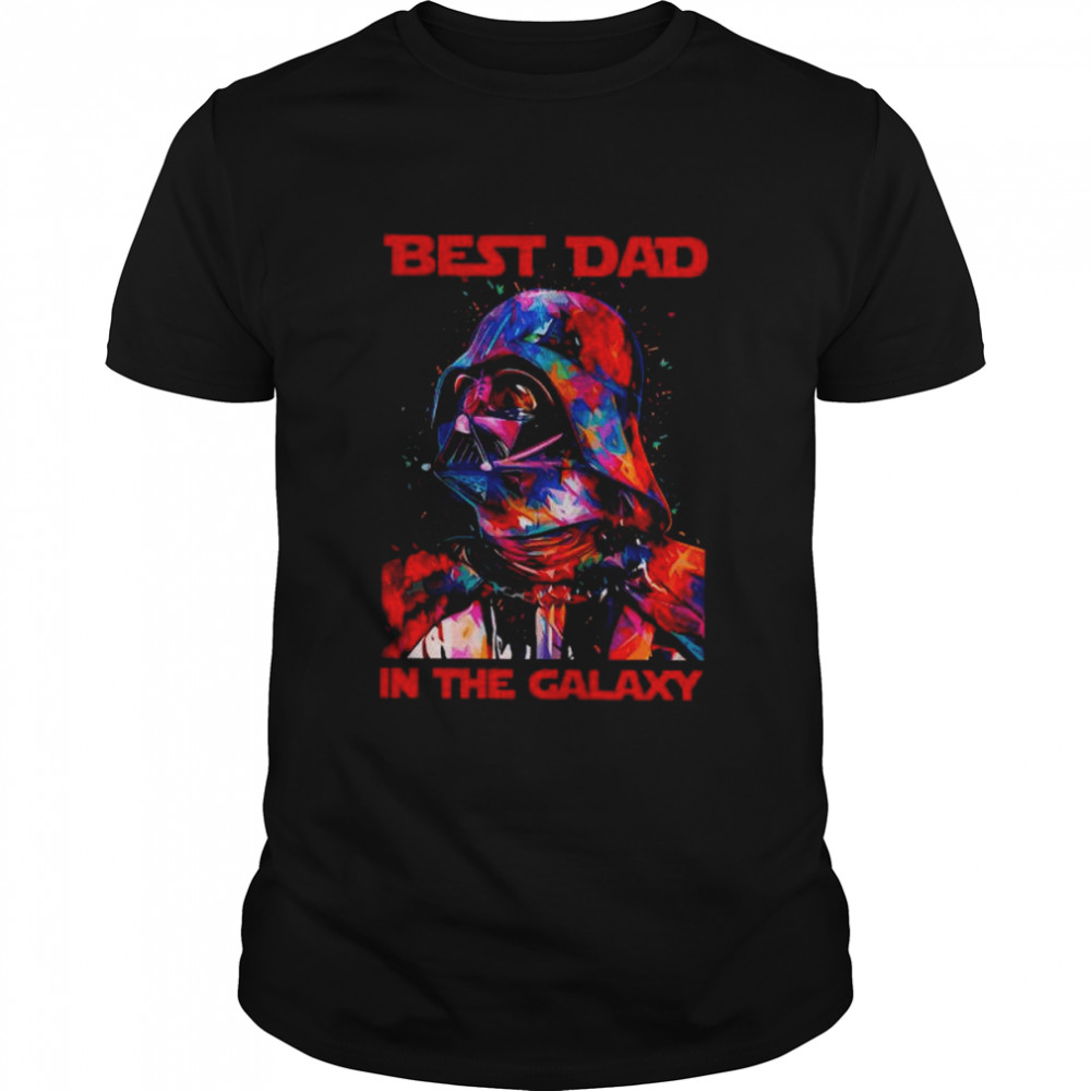 Darth Vader best dad in the galaxy shirt Classic Men's T-shirt