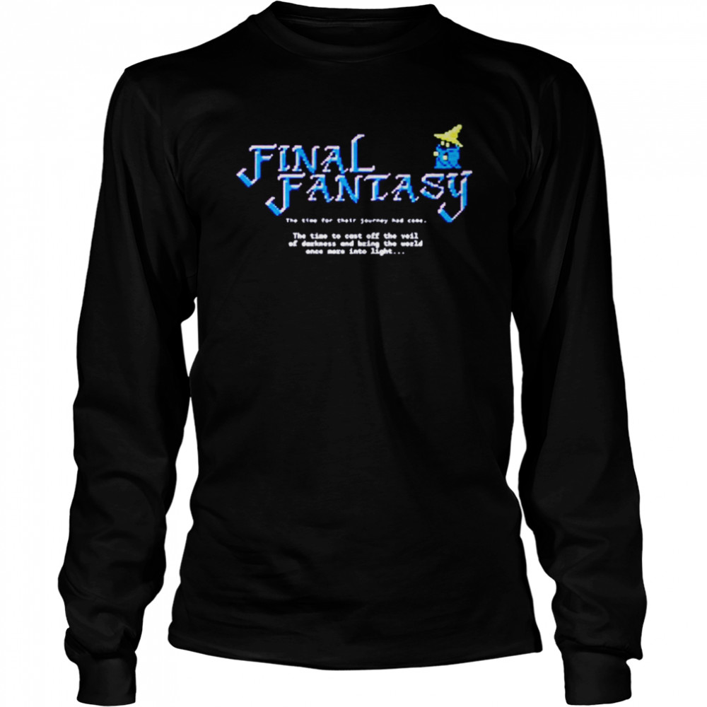 Final Fantasy Uniqlo shirt Long Sleeved T-shirt