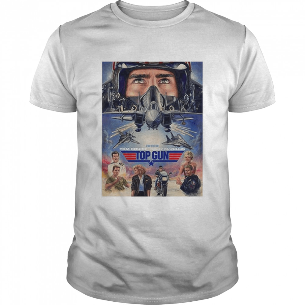 Top Gun Maverick Poster T- Classic Men's T-shirt