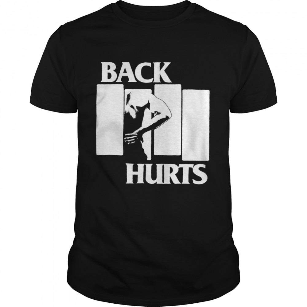 Back hurts shirt Classic Men's T-shirt