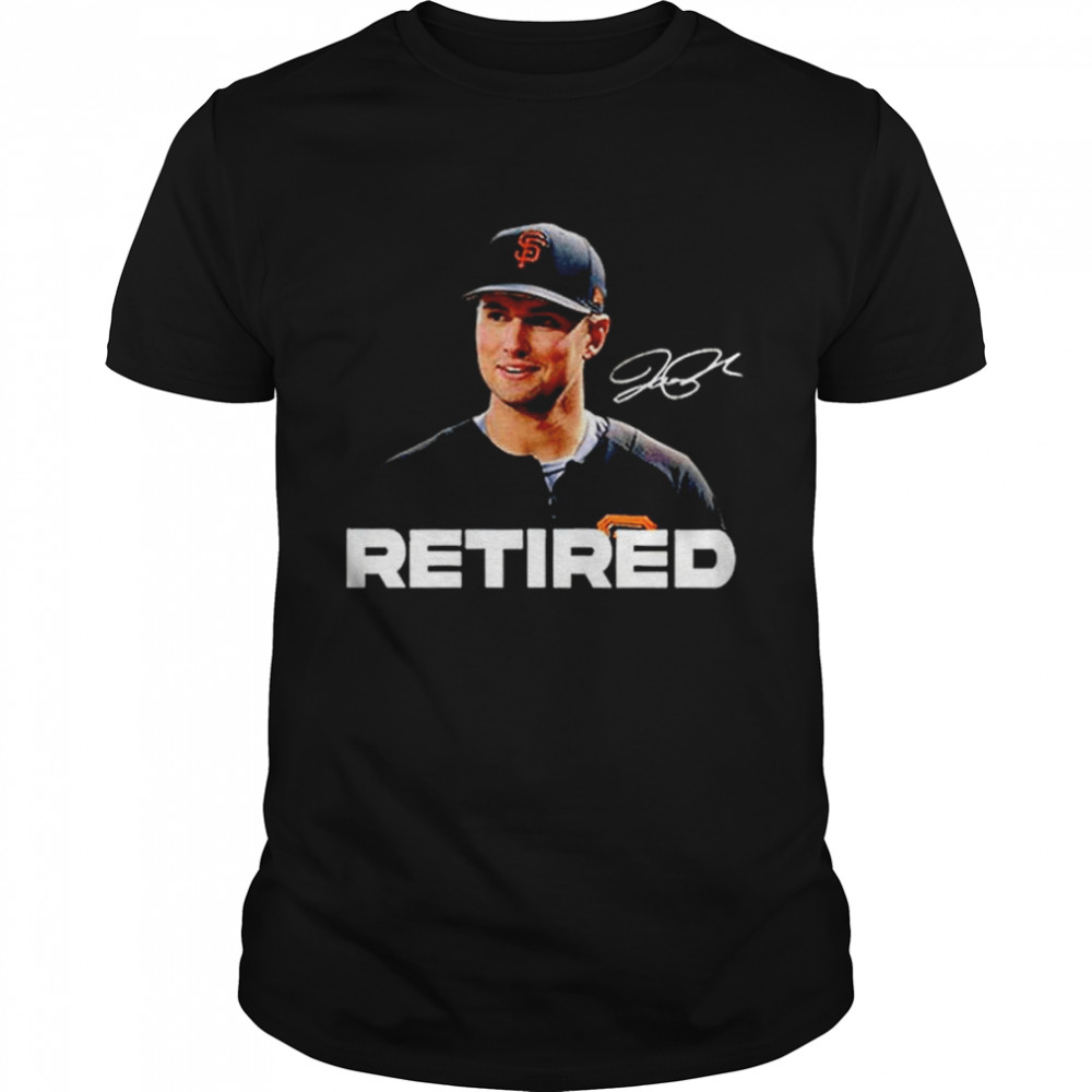 oe Panik Retired MLB Signature T- Classic Men's T-shirt