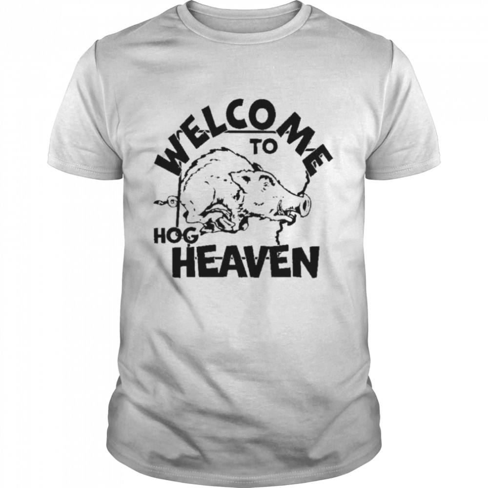 Welcome To Hog Heaven Big New Saturday Homefield  Classic Men's T-shirt