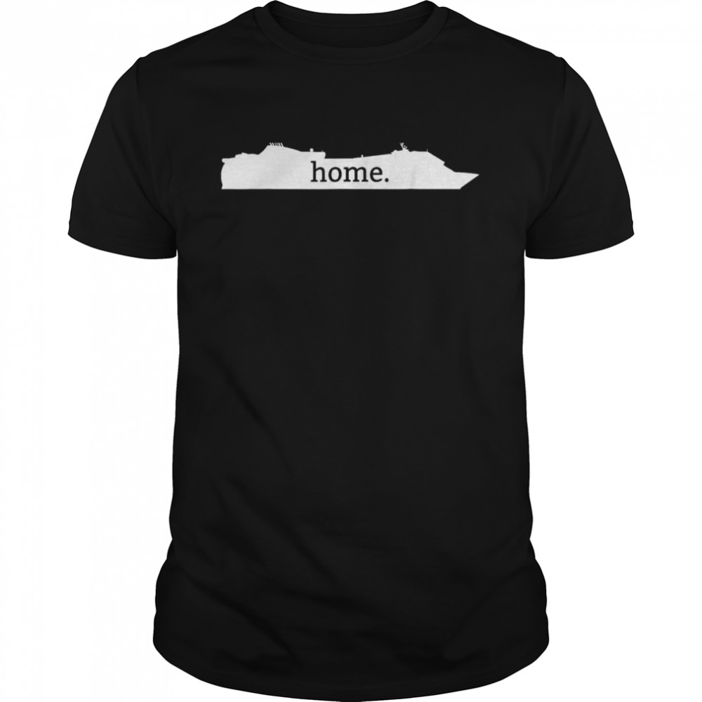 Home On A Cruise Ship Vacation Wear Classic Men's T-shirt