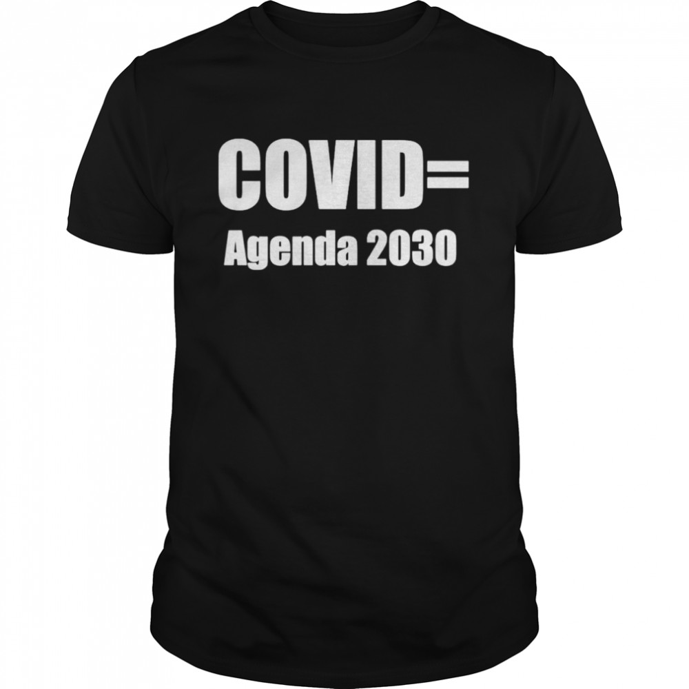 Liz Churchill Covid Agenda 2030  Classic Men's T-shirt