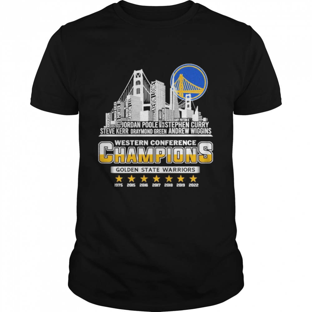 Western Conference Champions Golden State Warriors 1975 2022 Shirt
