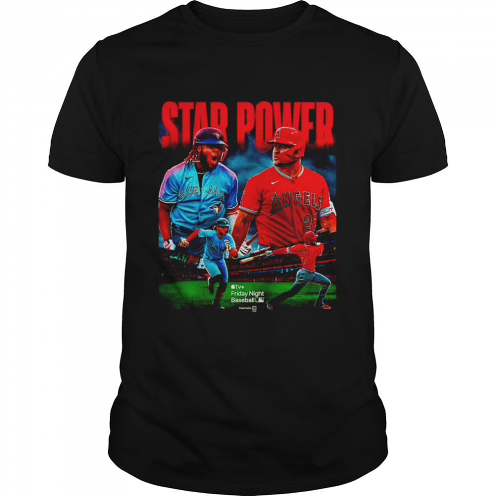 Star Power Blue Jays vs Angels shirt