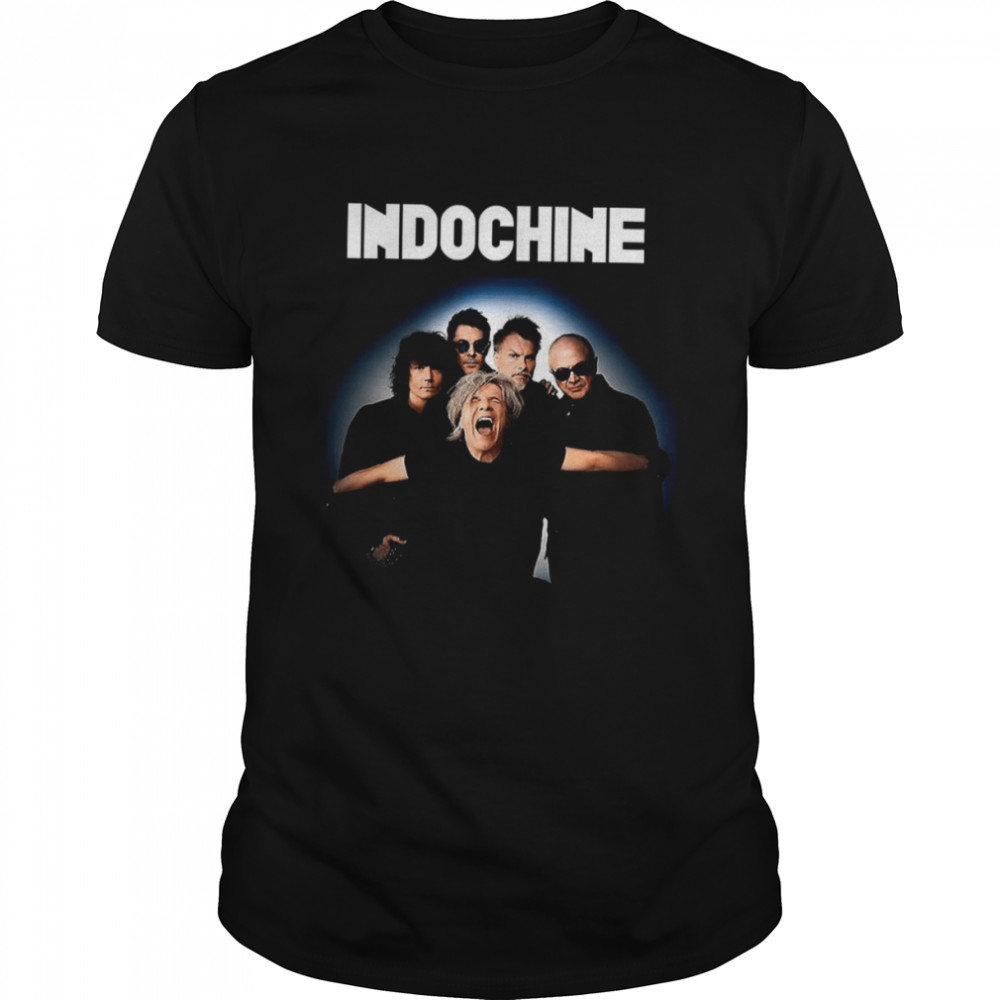 Best Indochine Rock Band Vintage shirt