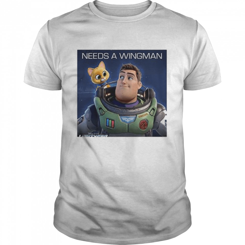 Disney and pixar’s lightyear needs a wingman shirt Classic Men's T-shirt