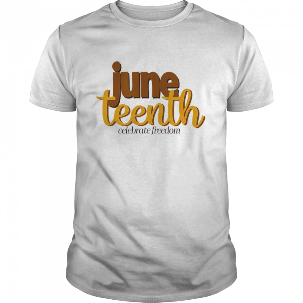 Juneteenth freedom celebration shirt Classic Men's T-shirt