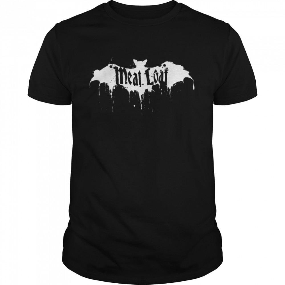 Meat Loaf Bloody Bat Logo T- Classic Men's T-shirt