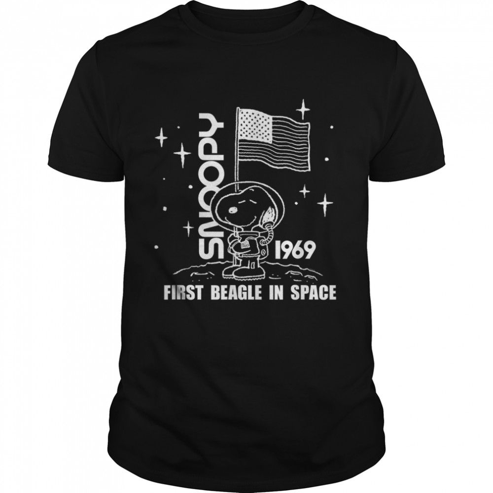 Peanuts First Beagle in Space T- Classic Men's T-shirt