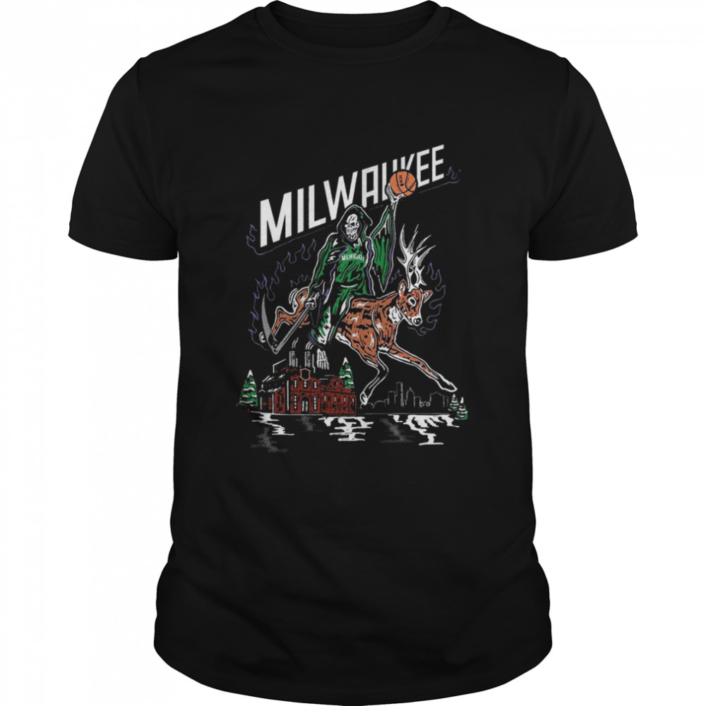 Warren Lotas x Milwaukee Bucks The Greek Freak T-shirt