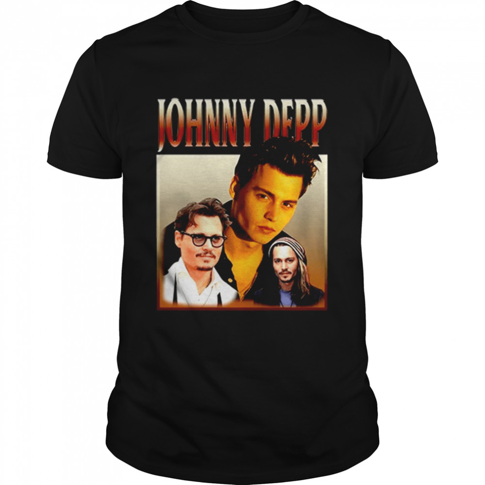 JOHNNY DEPP Homage T-shirt Classic Men's T-shirt