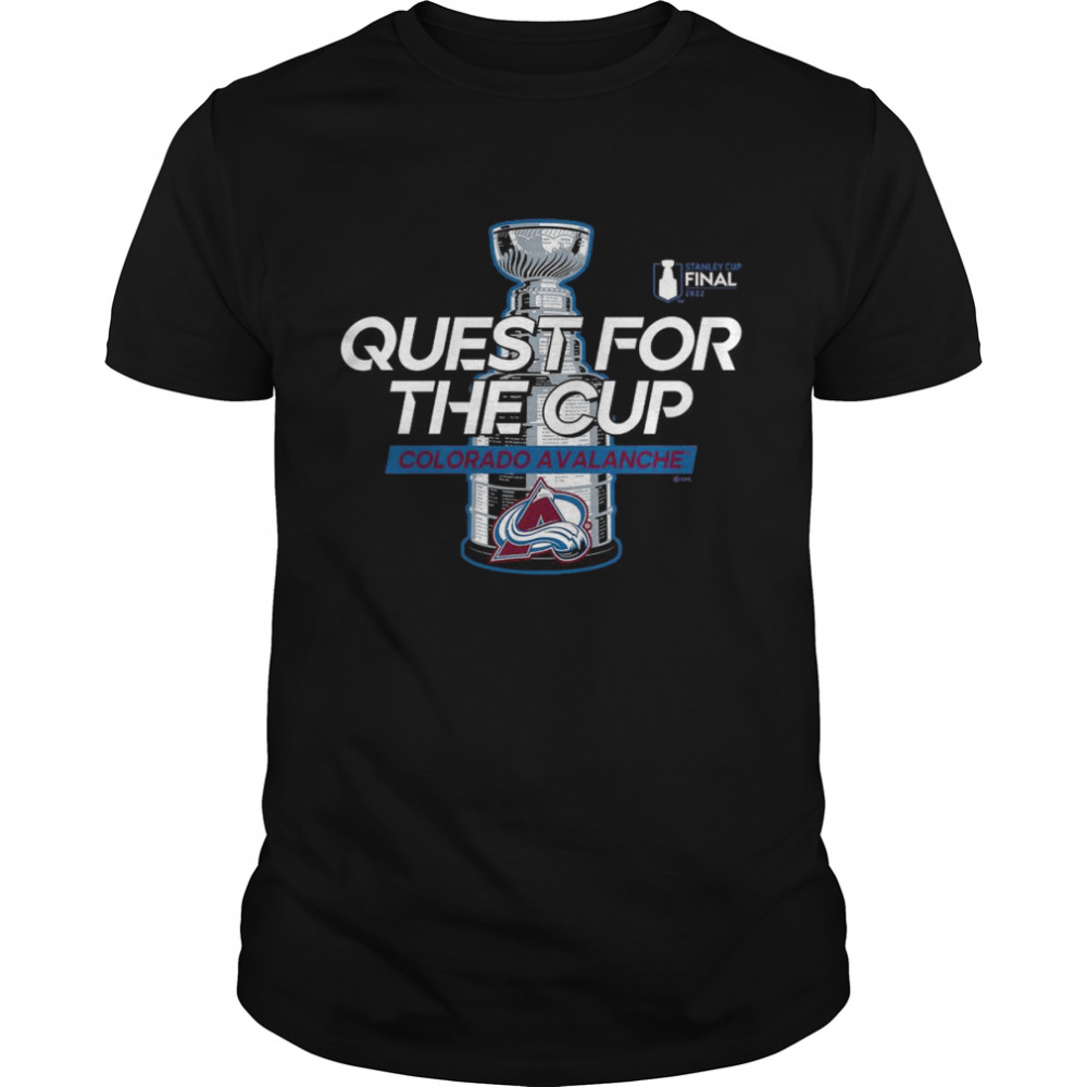 Colorado Avalanche 2022 Stanley Cup Final Quest For The Cup  Classic Men's T-shirt