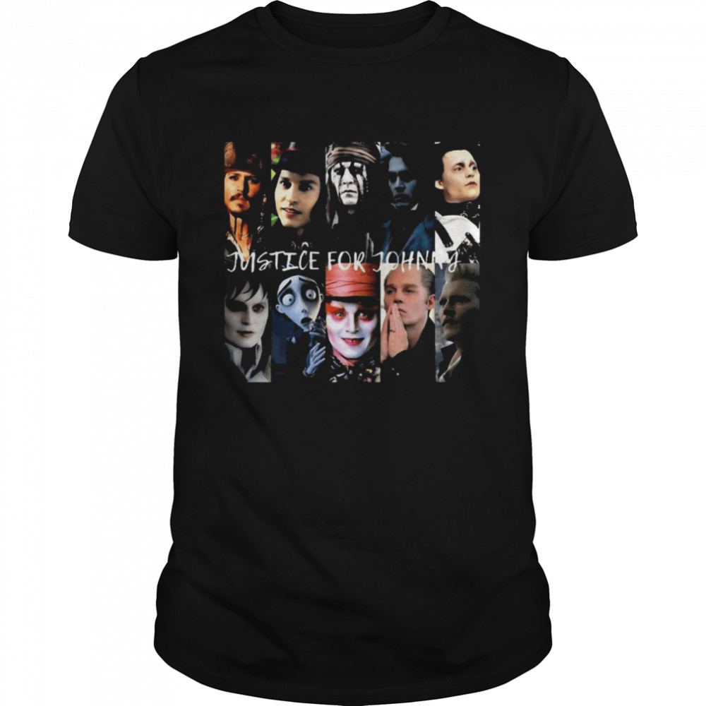 Justice For Johnny Depp Characters Fanart Shirt
