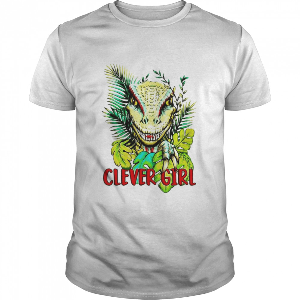 Dinosaur Clever girl shirt Classic Men's T-shirt
