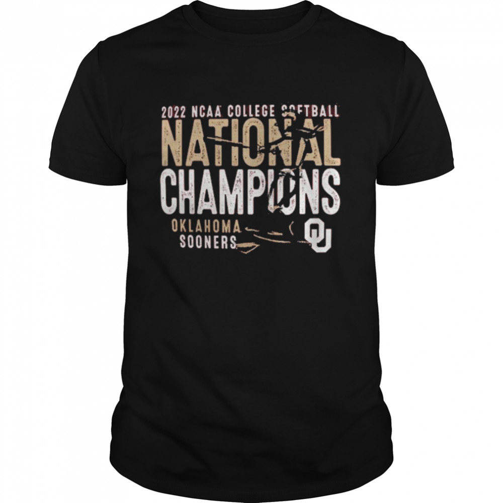 Oklahoma Sooners 2022 Ncaa Softball College World Series Champions Swing T- Classic Men's T-shirt
