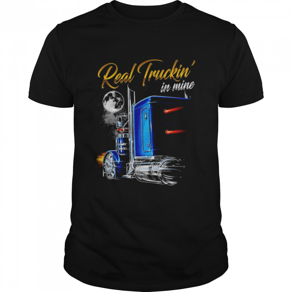 Real Truckin’ In Mine T- Classic Men's T-shirt