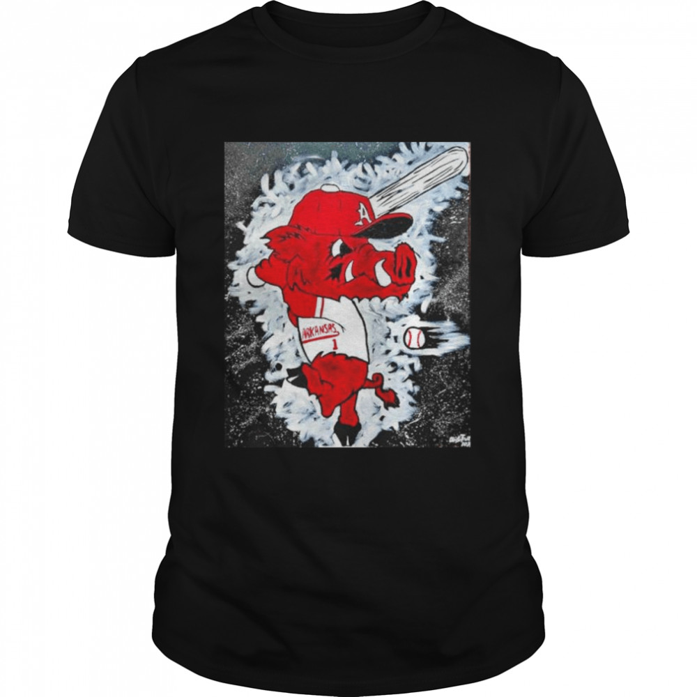 Arkansas Razorbacks Mascot Unisex T-shirt Classic Men's T-shirt
