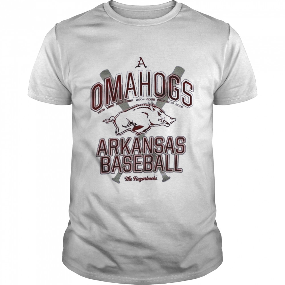 Omahogs Arkansas Baseball The Razorbacks  Classic Men's T-shirt