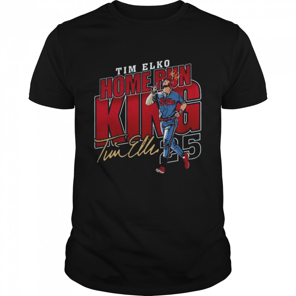 Tim Elko Home Run King Signatures Shirt