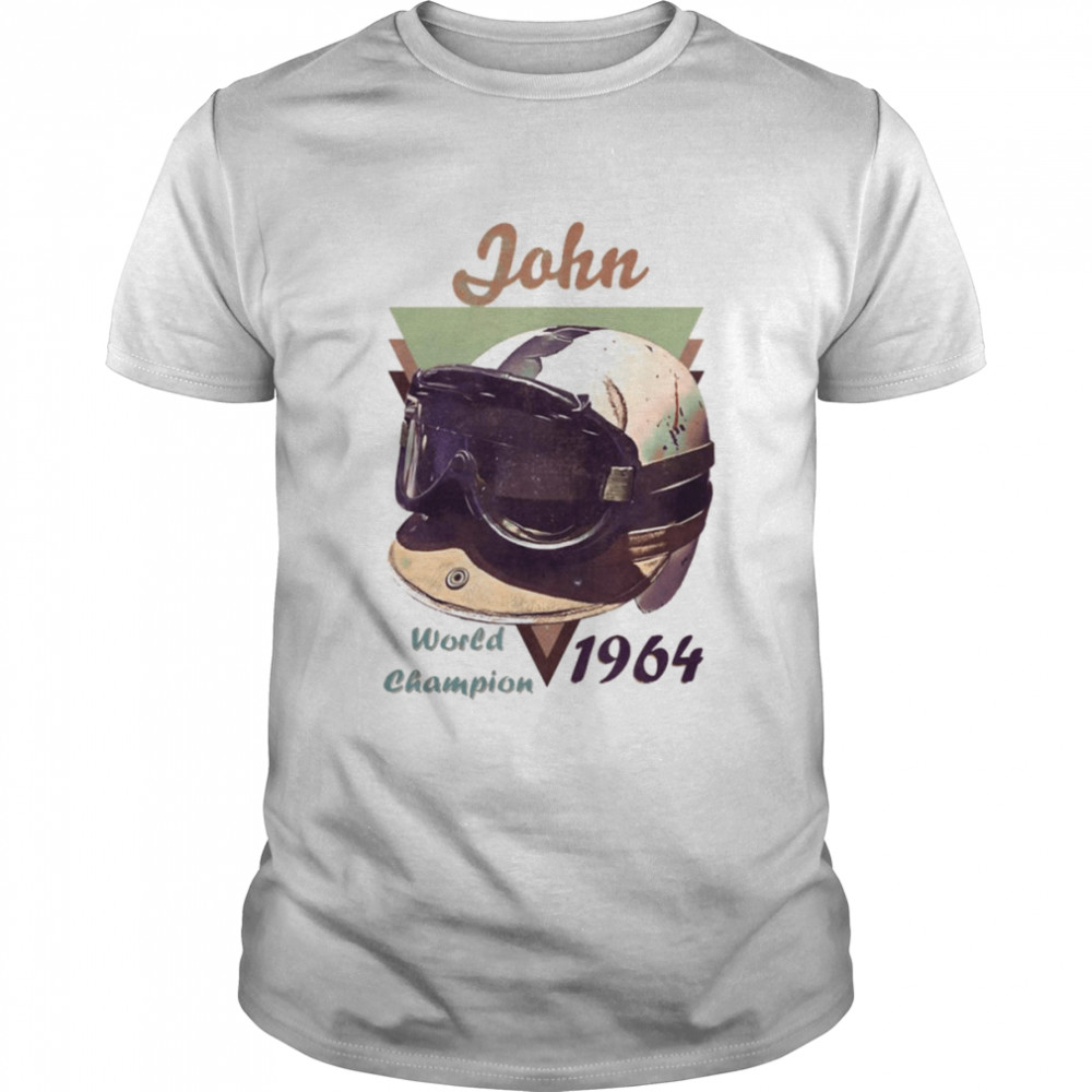 Iconic Helmet John Smith Surtees shirt