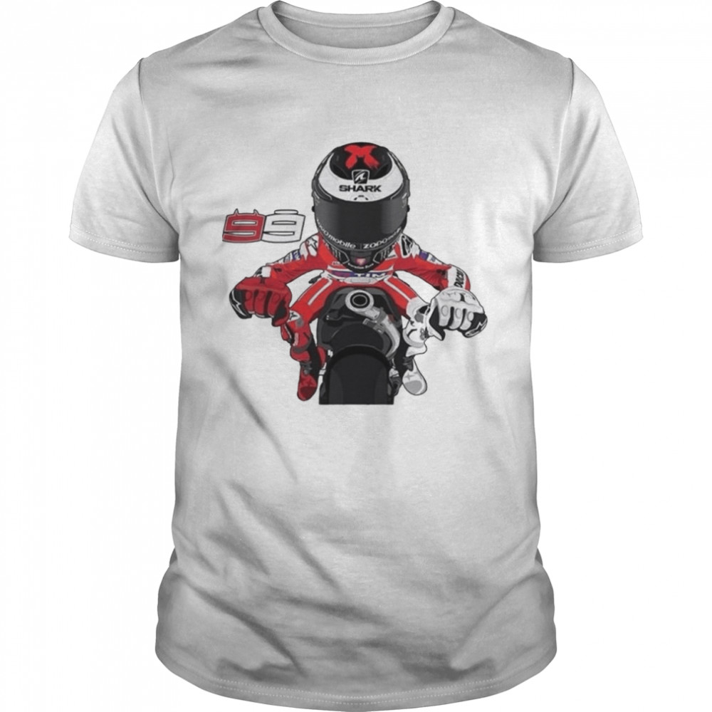 Jorge Lorenzo Motor Racing shirt Classic Men's T-shirt