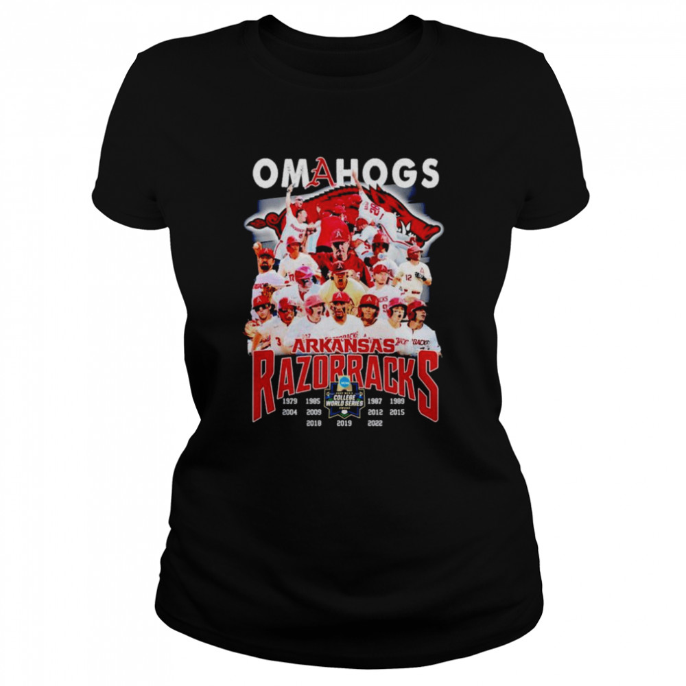 Omahogs Arkansas Razorback 2022 Sec Tournament 2022 shirt Classic Women's T-shirt