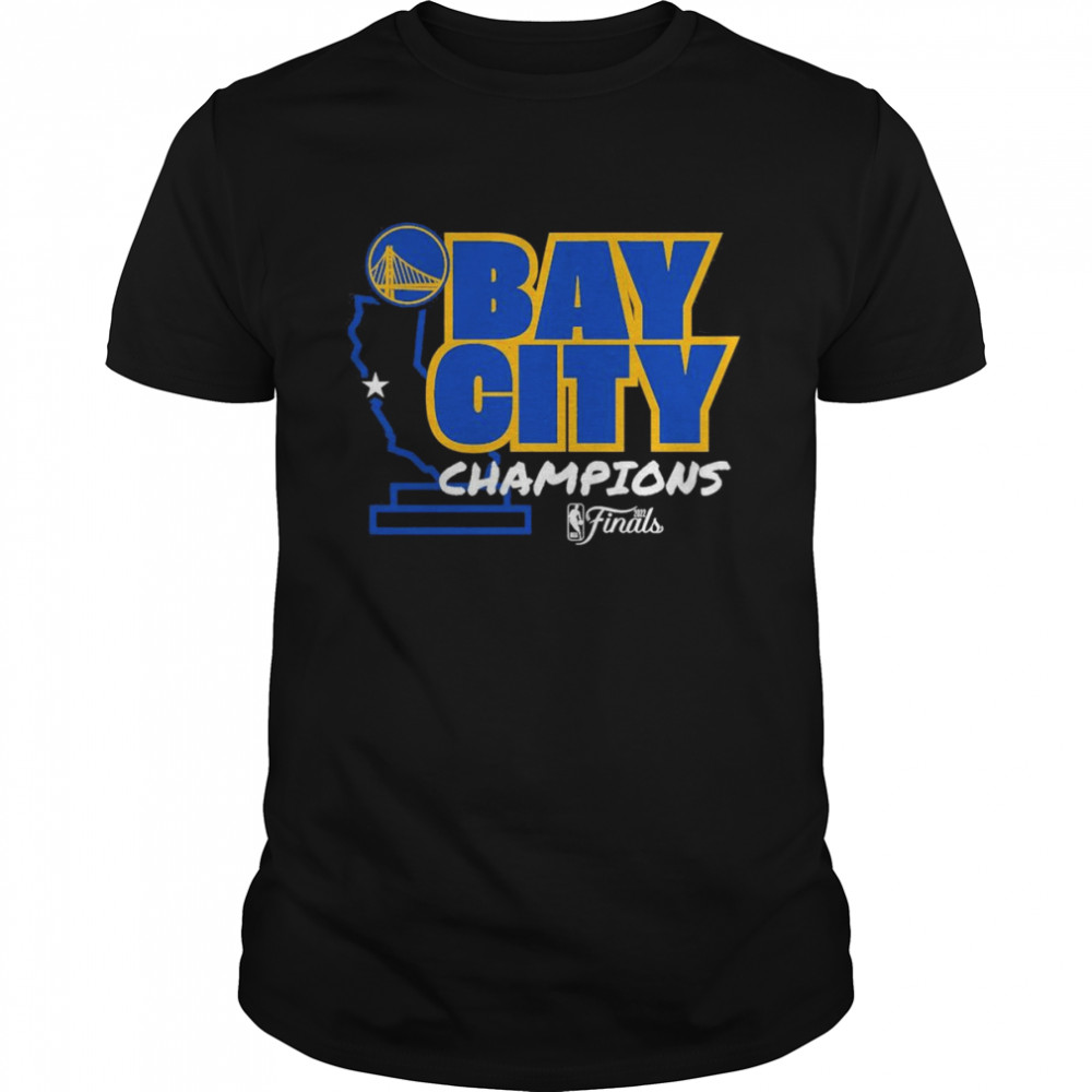 Bay City Golden State Warriors 2022 NBA Finals Champions T- Classic Men's T-shirt