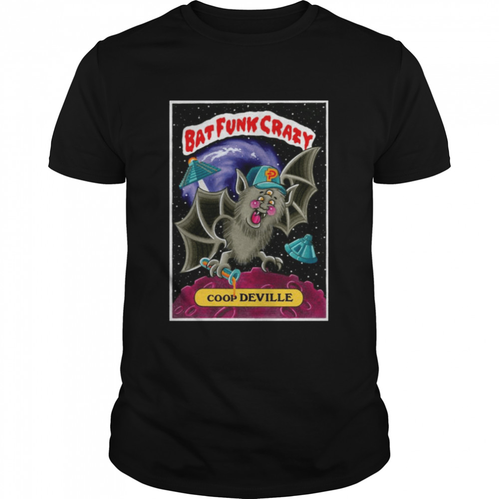 Coop Deville Bat Crazy Gpk Funkadelic Parliament Rock Band shirt Classic Men's T-shirt
