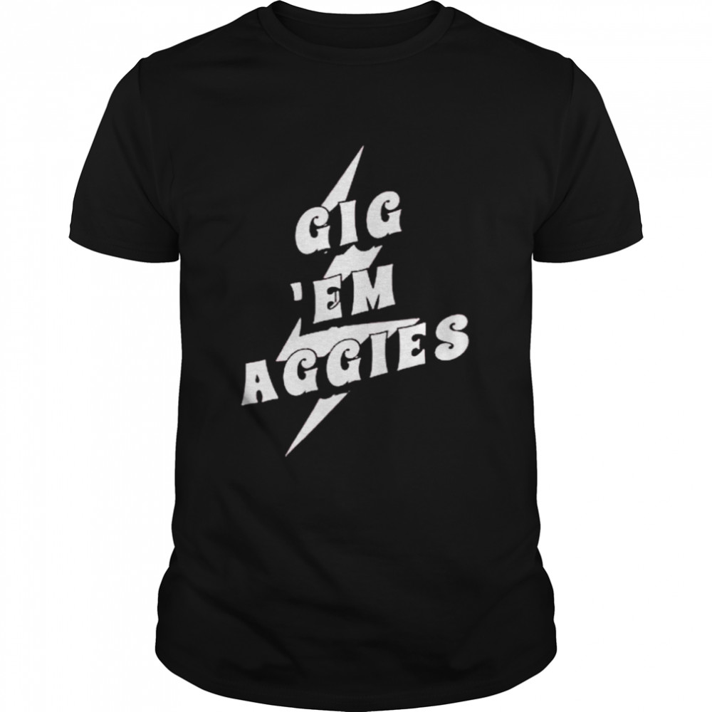 Texas A&M Peyton Gig ’em Aggies Acid Wash Shirt