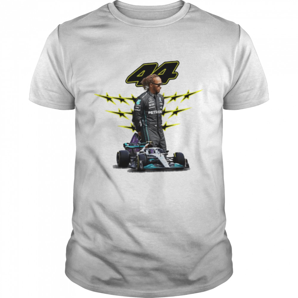 The Legend 44 Lewis Hamilton Car Racing shirt