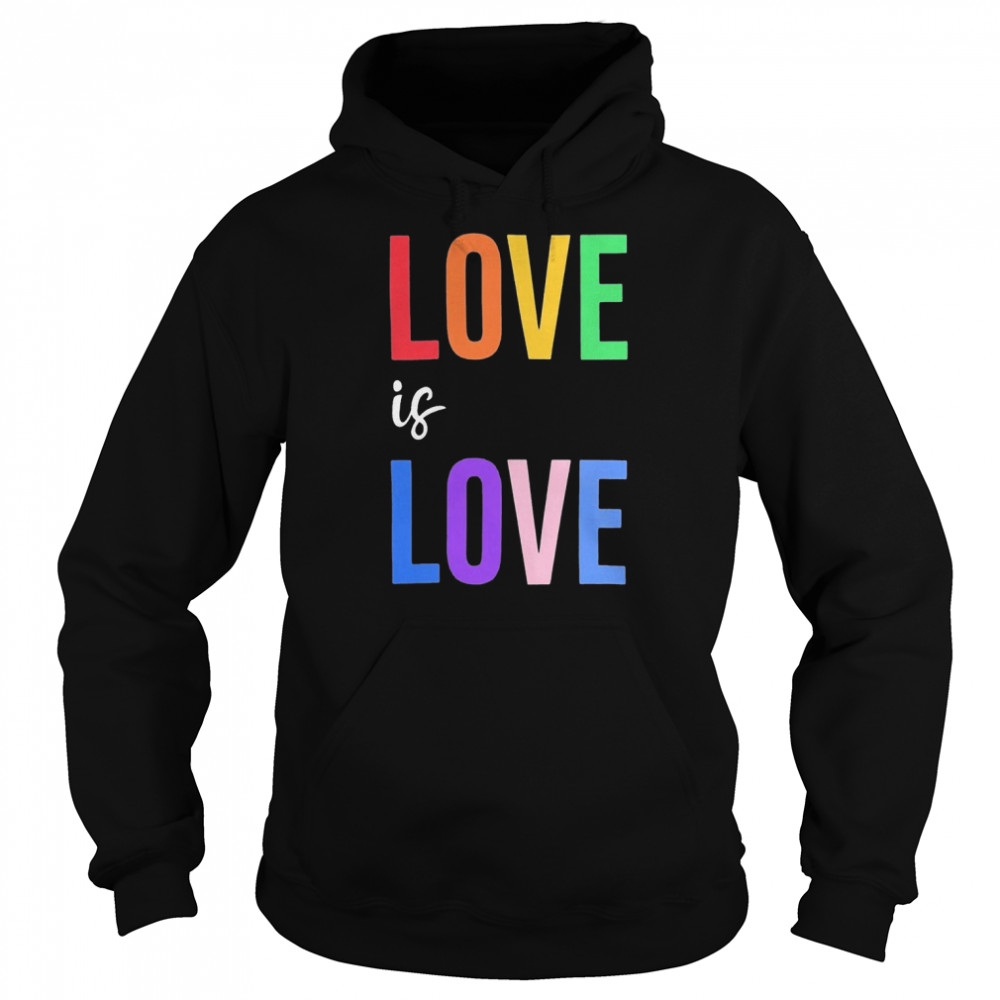 Love is Love Pride Graphic  Unisex Hoodie