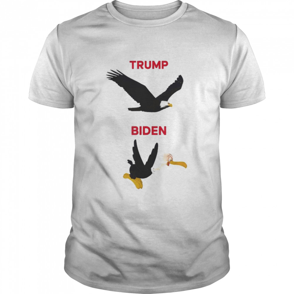The difference between Trump and biden government shirt