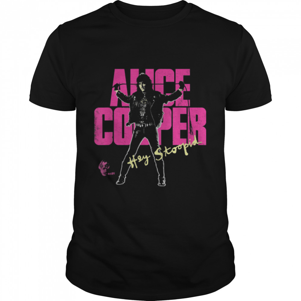 Alice Cooper - Hey Stoopid T-Shirt B0B1T8LBGZ