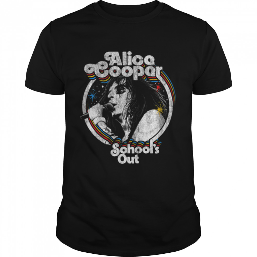 Alice Cooper - Vintage School's Out T- B09YC189L1 Classic Men's T-shirt