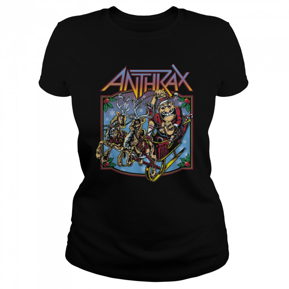 Anthrax – Christmas is Coming T- B09KZ3WYPV Classic Women's T-shirt