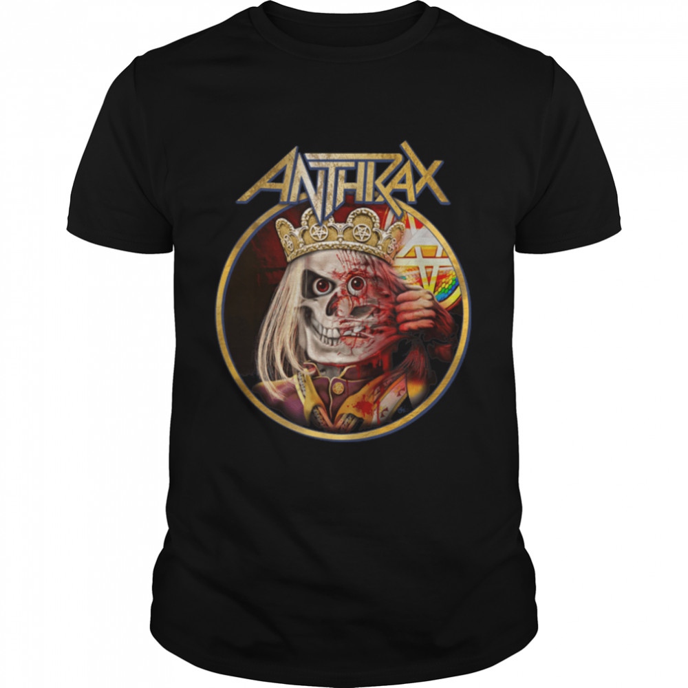 Anthrax – King Not Man Mask T- B09L3MY73J Classic Men's T-shirt