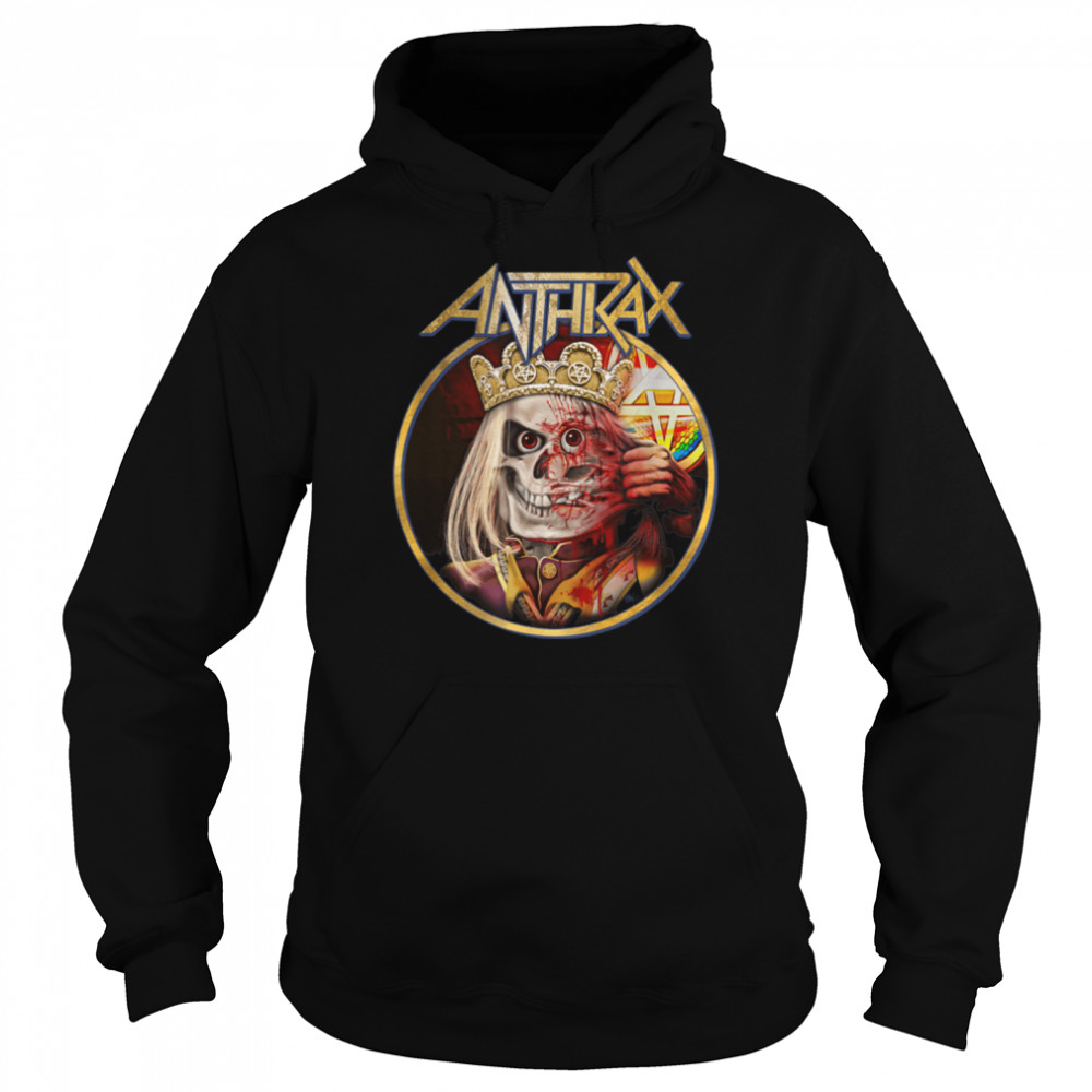 Anthrax – King Not Man Mask T- B09L3MY73J Unisex Hoodie