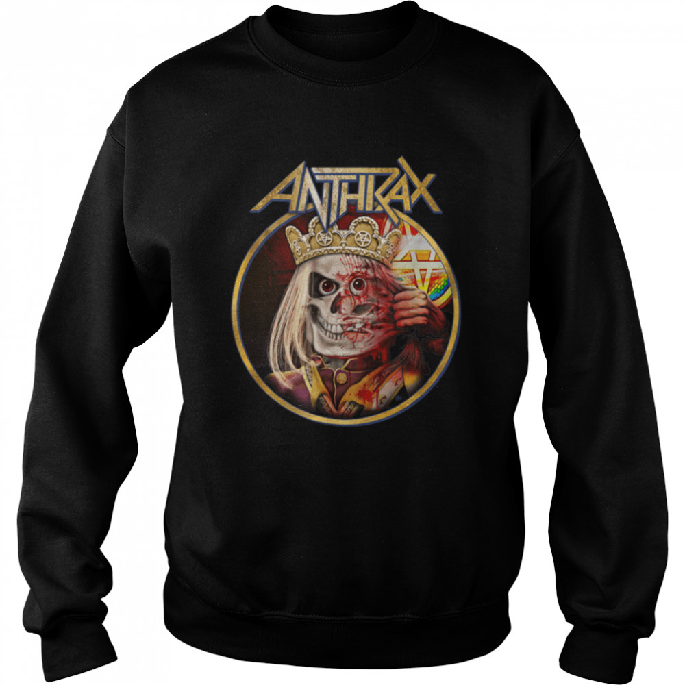 Anthrax – King Not Man Mask T- B09L3MY73J Unisex Sweatshirt