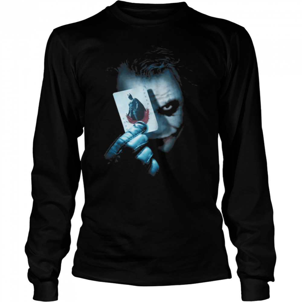 Batman Dark Knight Joker T- B07KT8BKSW Long Sleeved T-shirt