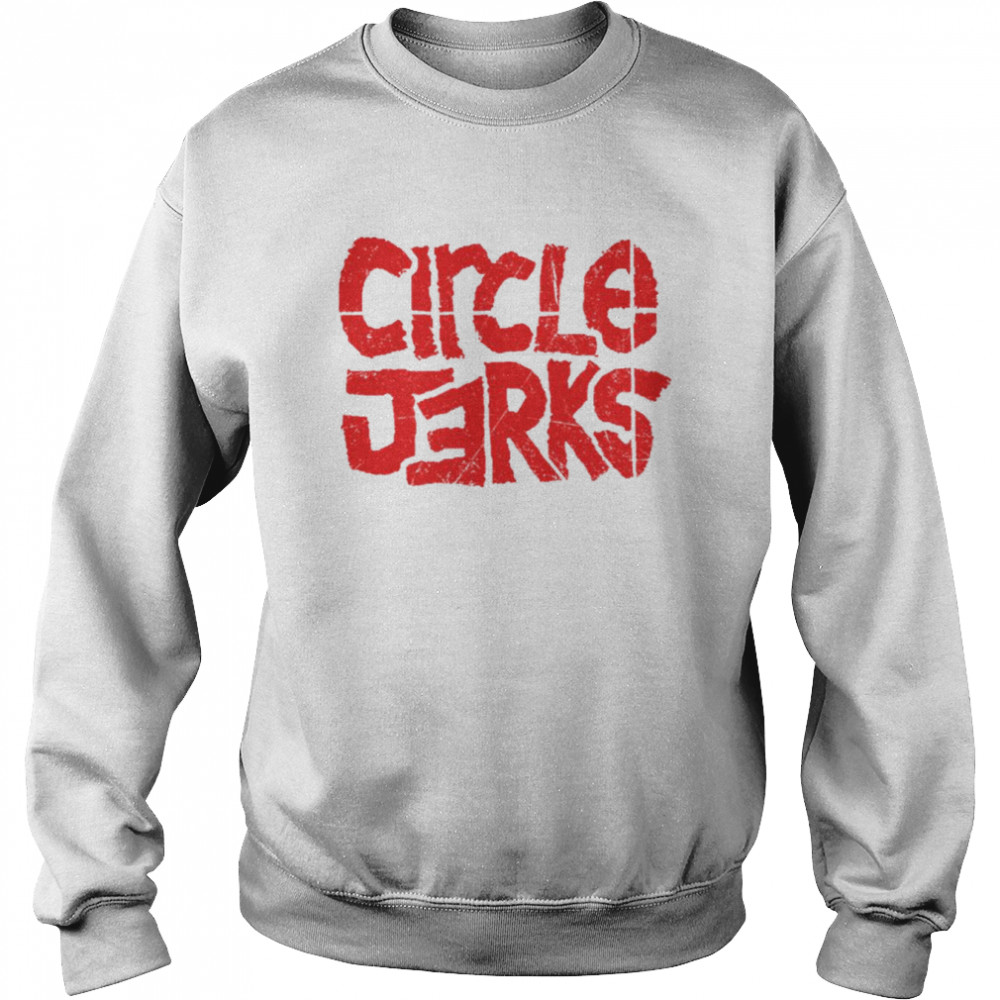 Punk Circle Distressed Circle Jerks shirt Unisex Sweatshirt