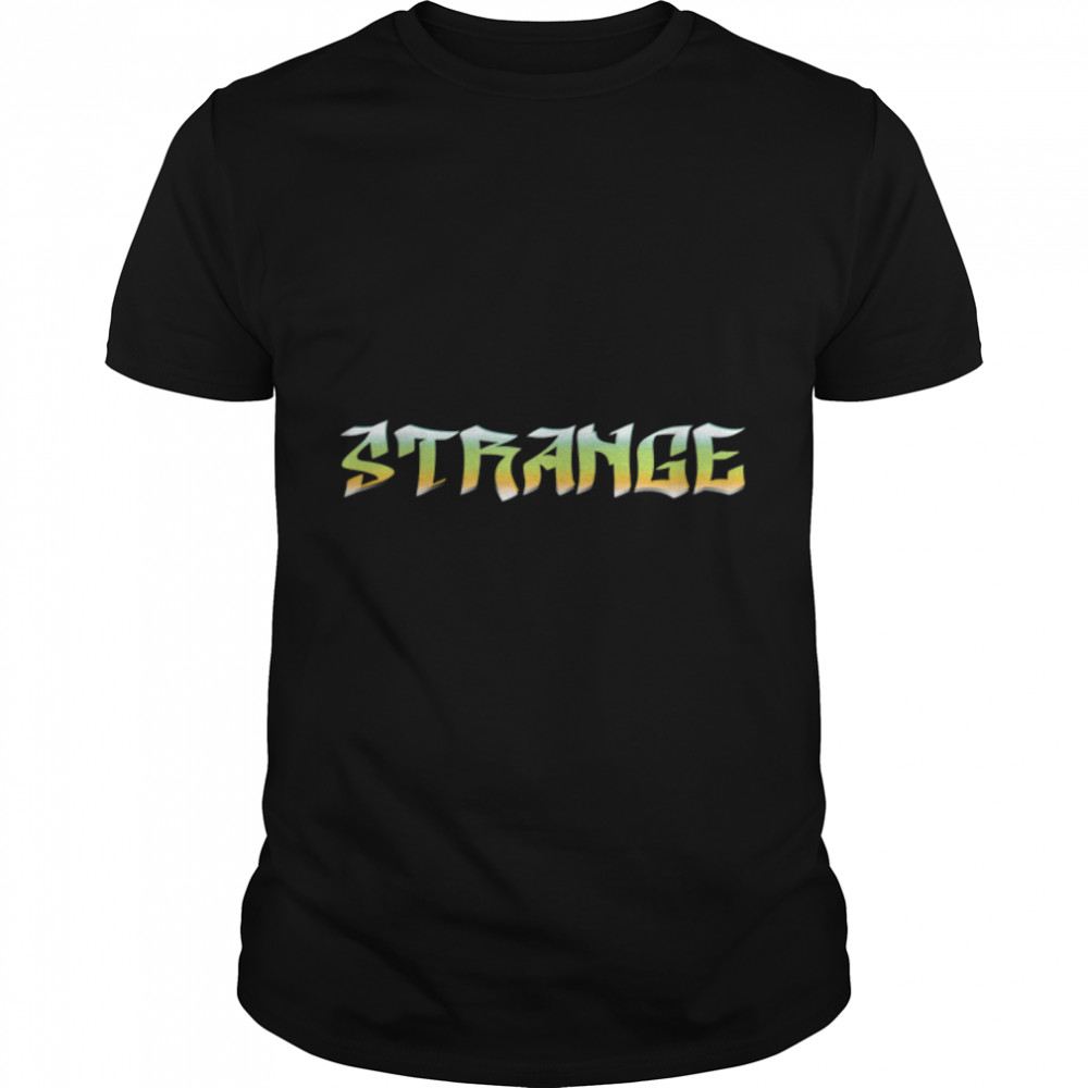 80s Strange T- B09ZQ1PKDN Classic Men's T-shirt