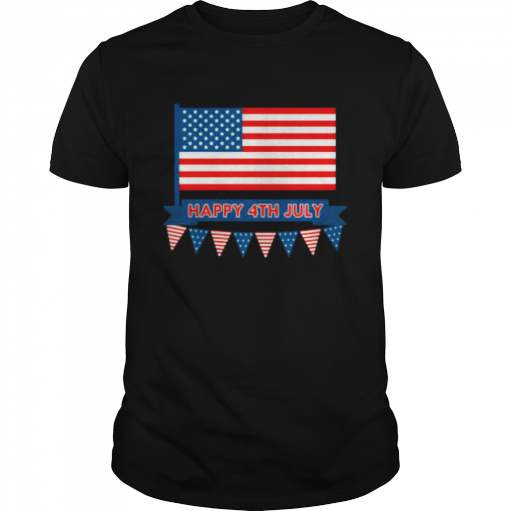 Happy Independence Day Happy 4th July T- Classic Men's T-shirt