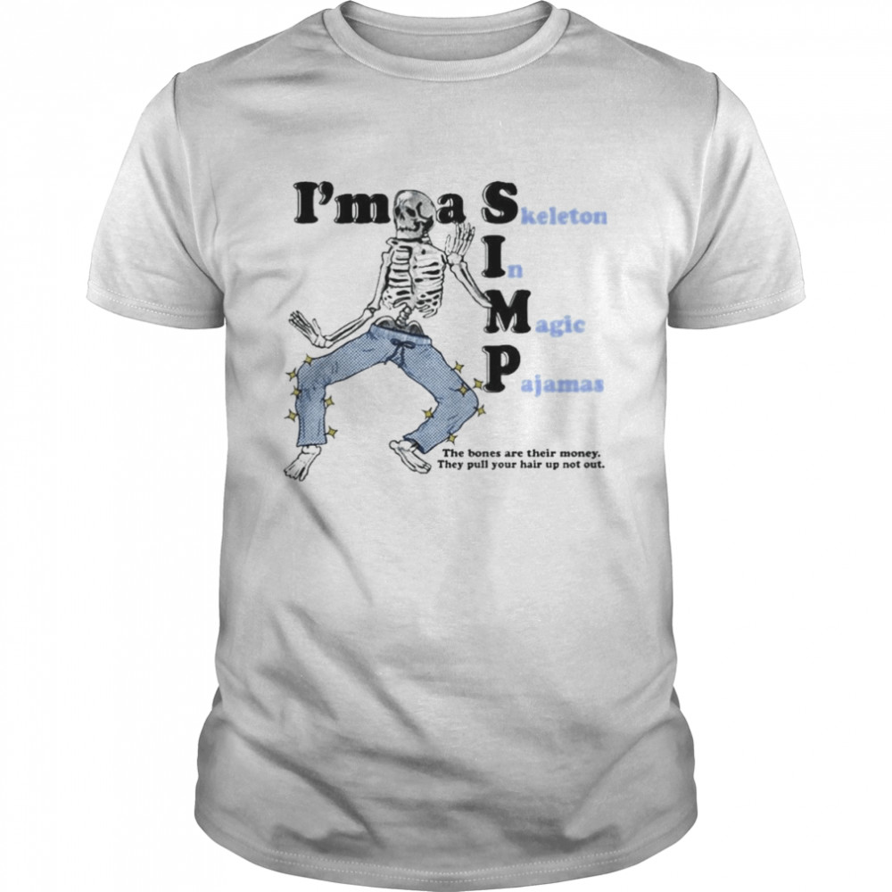 I’m A Skeleton In Magic Pajama  Classic Men's T-shirt