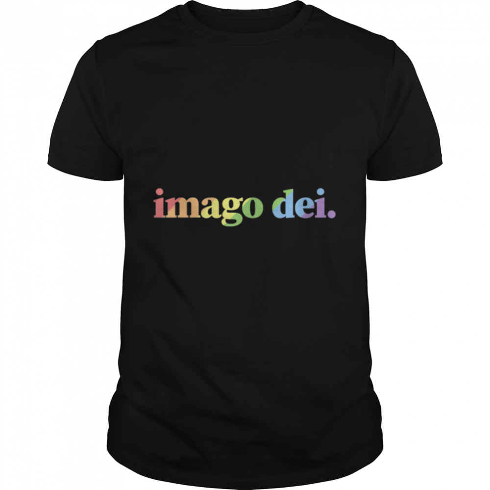 Imago Dei Pride God's Image Vintage Bold Christian T-Shirt B09XXB5RJT
