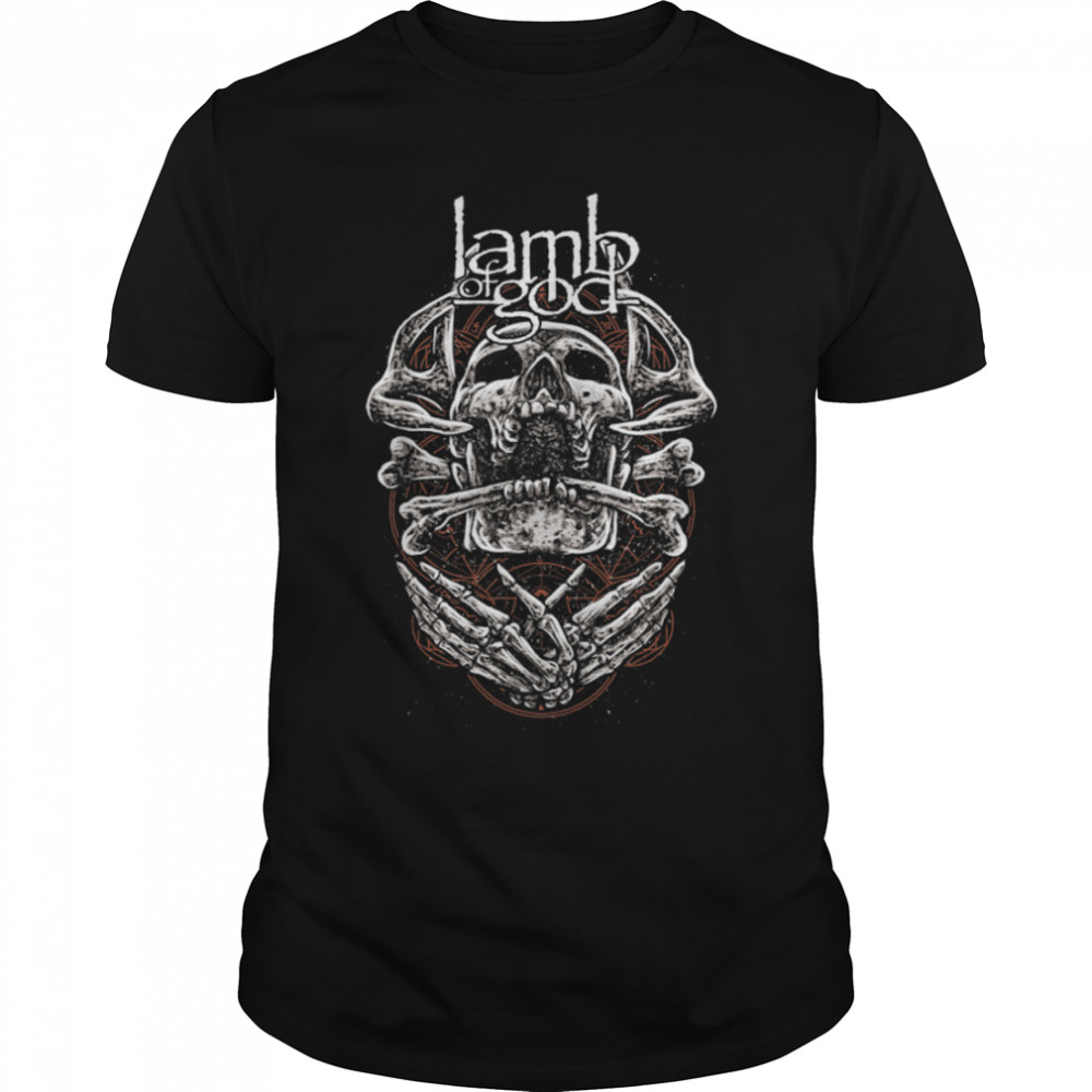 Lamb of God – Crossed Arms and Antlers T-Shirt B0B48VVS7G